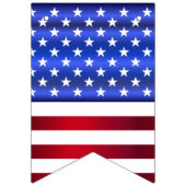 Patriotic Stars and Stripes Flag bunting banner (Zweite Fahne)