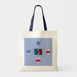 Patriotic Stars Bag Tragetasche