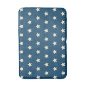 Patriotic Stars Bath Mat Badematte (Vorderseite Vertikal)