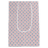 Patriotic Stars Gift Bag Mittlere Geschenktüte (Rückseite)