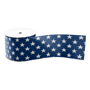 Patriotic Stars Ribbon Ripsband