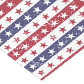 Patriotic Stars Table Runner Großer Tischläufer (Ecke)