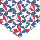 Patriotic Stars Table Runner Kurzer Tischläufer (Ecke)