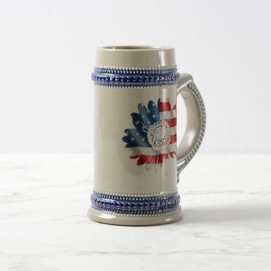 Patriotic Stein Bierglas (VorderseiteRechts)