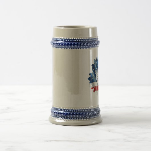Patriotic Stein Bierglas (Mittel)