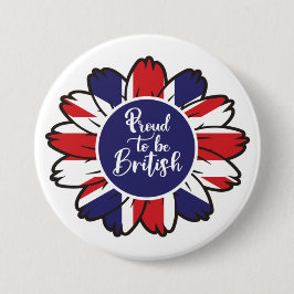Patriotic Stolz ist britisch Button