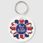 Patriotic Stolz ist britisch Schlüsselanhänger (Vorderseite)