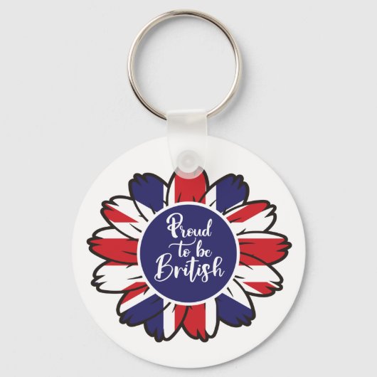 Patriotic Stolz ist britisch Schlüsselanhänger (Vorderseite)