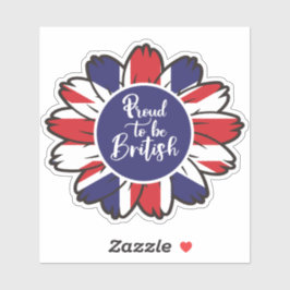Patriotic Stolz ist britischer Sticker