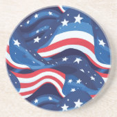 Patriotic Stone Untersetzer (Vorne)