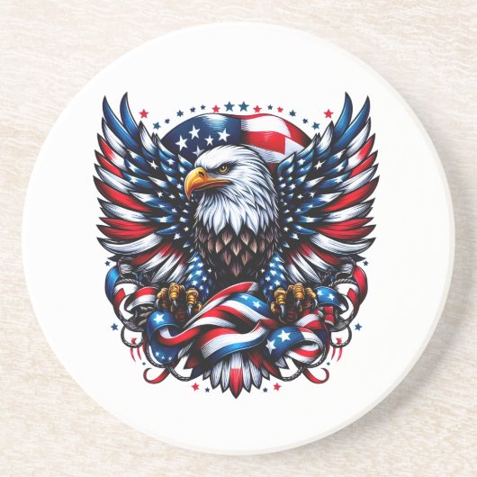 Patriotic Stone Untersetzer (Vorne)