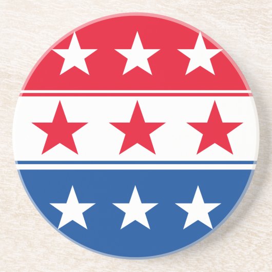 Patriotic Stone Untersetzer (Vorne)