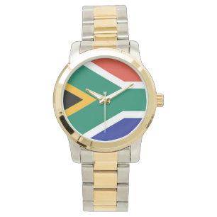 Patriotic Südafrika flagge Bokke Armbanduhr