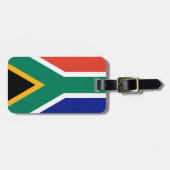 Patriotic Südafrika flagge Bokke Gepäckanhänger (Vorderseite horizontal)