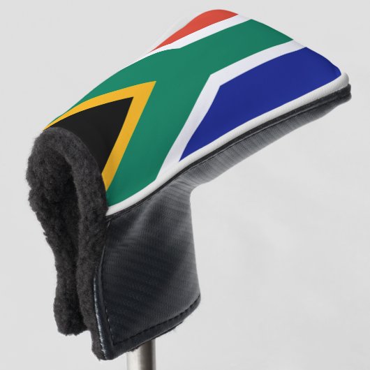 Patriotic Südafrika flagge Bokke Golf Headcover (3/4 Vorderseite)