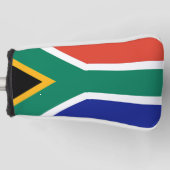Patriotic Südafrika flagge Bokke Golf Headcover (Vorderseite)