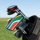 Patriotic Südafrika flagge Bokke Golf Headcover (In Situ)