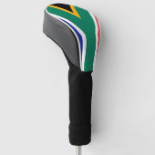 Patriotic Südafrika flagge Bokke Golf Headcover (angewinkelt)