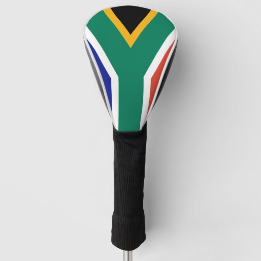Patriotic Südafrika flagge Bokke Golf Headcover (Vorderseite)