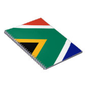 Patriotic Südafrika flagge Bokke Notizblock (Rechte Seite)