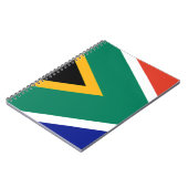 Patriotic Südafrika flagge Bokke Notizblock (Linke Seite)