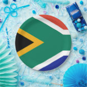 Patriotic Südafrika flagge Bokke Pappteller (Party)
