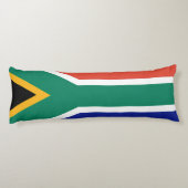 Patriotic Südafrika flagge Bokke Seitenschläferkissen (Rückseite)