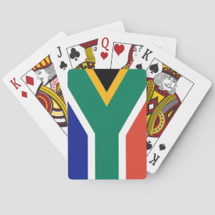 Patriotic Südafrika flagge Bokke Spielkarten