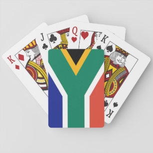Patriotic Südafrika flagge Bokke Spielkarten