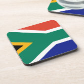 Patriotic Südafrika flagge Bokke Untersetzer (Linke Seite)