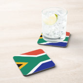 Patriotic Südafrika flagge Bokke Untersetzer (Rechte Seite)