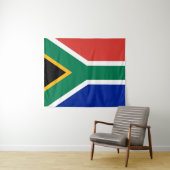 Patriotic Südafrika flagge Bokke Wandteppich (Beispiel (Horizontal))