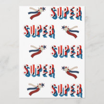 Patriotic Super Star Preisverleihung Einladung