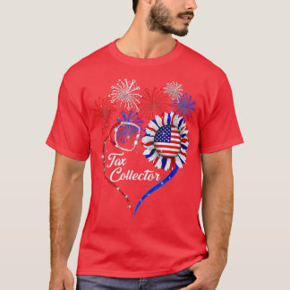 Patriotic Ta Collector 4th July American Flag S T-Shirt