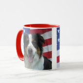 "Patriotic" Tasse (Vorderseite Links)