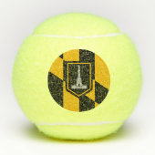 Patriotic Tennis Ball mit Flag Baltimore, USA (Vorderseite)