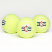 Patriotic Tennis Ball mit Flag Cincinnati, USA (Multi)