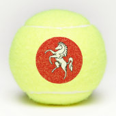 Patriotic Tennis Ball with Flag of Kent County (Vorderseite)