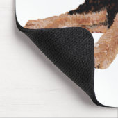 Patriotic Terrier Puppy Mousepad (Ecke)