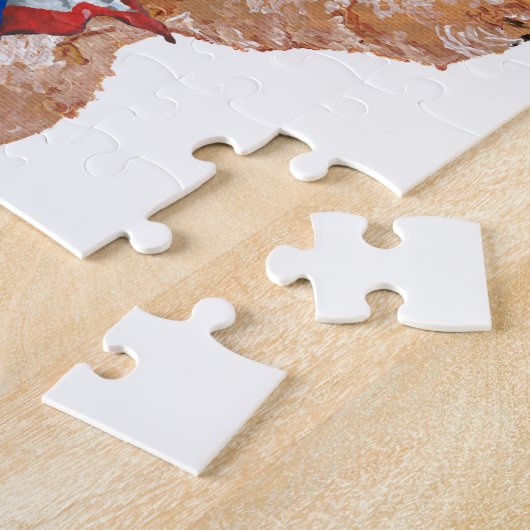 Patriotic Terrier Puppy Puzzle (Seite)