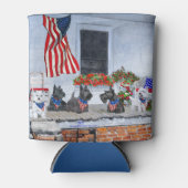 Patriotic Terriers Dosenkühler (Vorderseite)