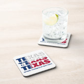 Patriotic TEXAS FLAG Freundschaft Getränkeuntersetzer (Rechte Seite)