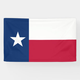 Patriotic Texas-Staatsflagge Banner