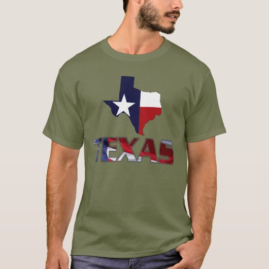 Patriotic Texas T-Shirt (Vorderseite)