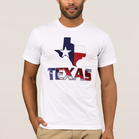 Patriotic Texas T-Shirt (Vorderseite)