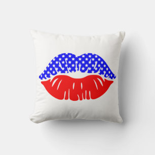 Patriotic Throw Kissen
