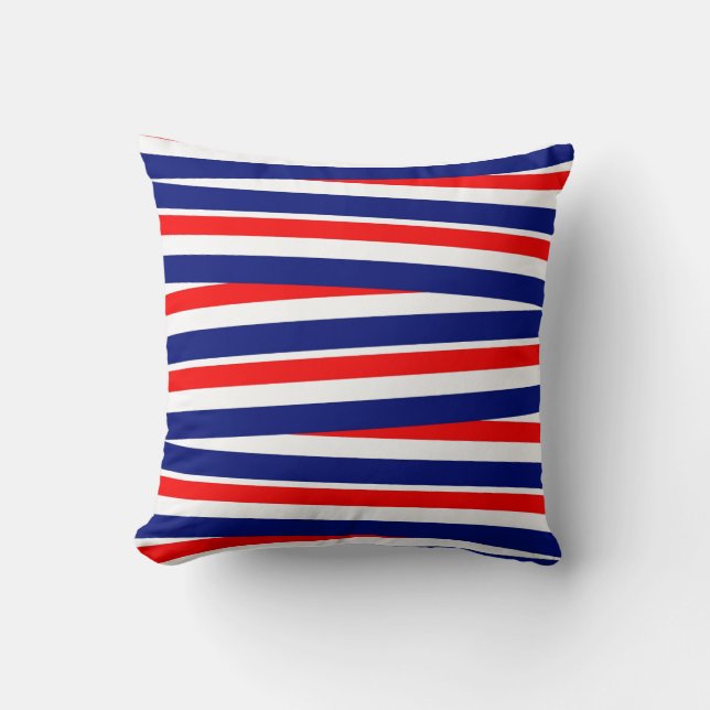 Patriotic Throw Kissen (Vorderseite)