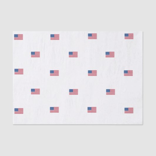 patriotic tissue paper seidenpapier (Vorderseite)