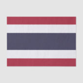 Patriotic tissue paper with flag of Thailand Seidenpapier (Vorderseite)