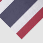Patriotic tissue paper with flag of Thailand Seidenpapier (Ausschnitt)